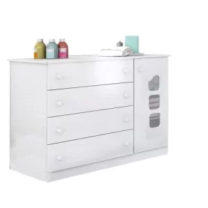 Cômoda Infantil Lívia Phoenix Baby Branco - Image 2