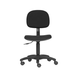 Cadeira Secretaria Giratória Savoia Tecido preto - Image 2