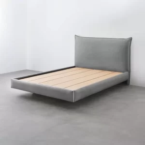Cama Casal Boreal Flutuante Cinza - Image 5