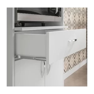 Balcão Notável 2 Portas 1 Gaveta Nt 3070 Branco - Image 5