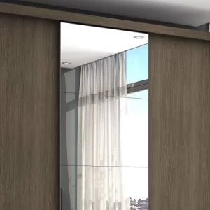 Guarda-Roupa Casal 3 Portas com Espelho Max Plus Malbec - Image 7