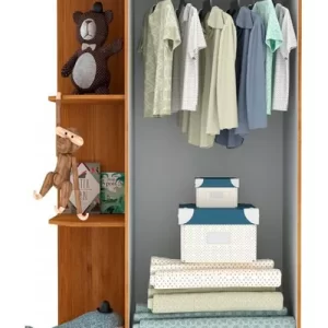 Guarda-roupa De Bebê Doçura Cinamomo/neve - Image 3