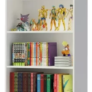 Estante Livreiro Com 3 Nichos - Branco - Image 2