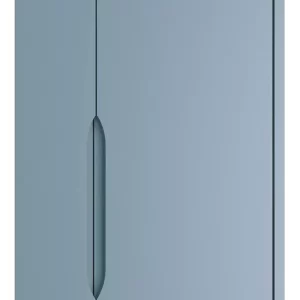 Guarda Roupa Bebe Menino 2 Portas Classic Azul Natural - Image 4