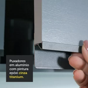 Armário De Cozinha Completa Cinza - Image 9