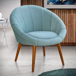 Poltrona Moderna Confortável Sofisticada Luxo - Menta - Image 2