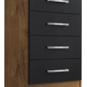 Comoda Flavia 4gav - Castanho/onix - Image 3