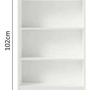Estante Livreiro Com 3 Nichos - Branco - Image 7