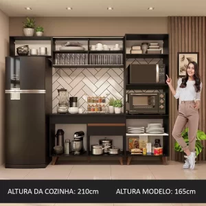 Cozinha Completa Reims Com Armário E Balcão P - Image 2