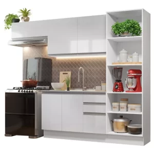 Armário Cozinha Completa 100% Mdf Acordes - Image 3