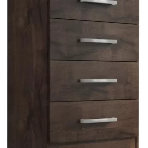 Comoda Flavia 4gav - Chocolate - Image 3