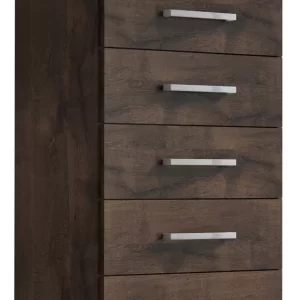 Comoda Helena 6 Gav - Chocolate - Image 4