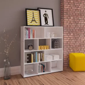 Estante Para Livros Book Nicho Organizador Branco - Image 3