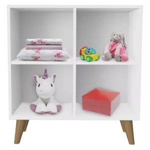Cômoda Infantil Montessoriano Nicho Analu Branco Fosco - Image 3