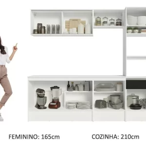 Armário De Cozinha Completa Topazio - Image 6
