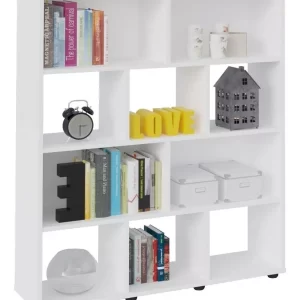 Estante Para Livros Book Nicho Organizador Branco - Image 1