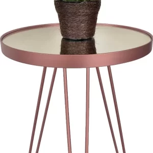 Mesinha Lateral Decorativa - Rosé Gold - Image 1