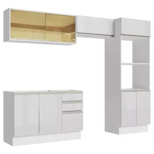 Cozinha Completa Mdf Acordes Armário Balc Fbb - Image 5