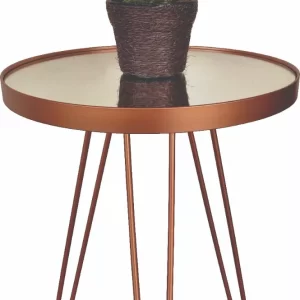Mesinha Lateral Decorativa - Cobre - Image 1