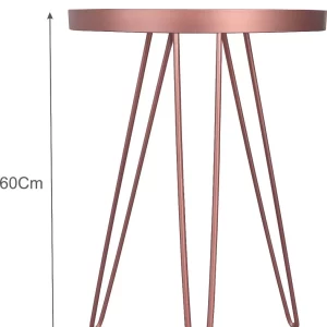 Mesinha Lateral Decorativa - Rosé Gold - Image 4