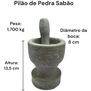 Jogo De Panelas De Pedra Sabão São José 6 Peças Premium - DIRETO DA FÁBRICA - Image 8