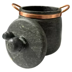 Panela De Pressão Pedra Sabão 5,5 Litros Segura E Resistente - DIRETO DA FÁBRICA - Image 3