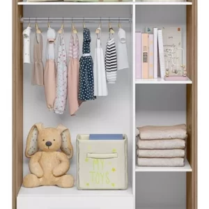Guarda-roupa De Bebê Encanto 3 Portas 2 Gavetas - Image 2