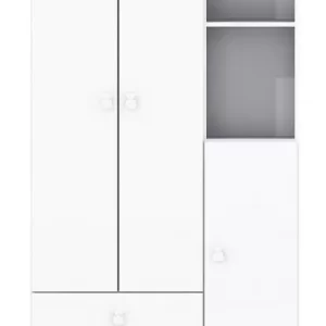 Guarda Roupa De Bebê 3 Portas 2 Gavetas - Image 2