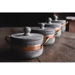 Jogo Completo De Panelas De Pedra Sabão 5 Peças - DIRETO DA FÁBRICA - Image 2
