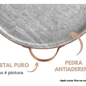 Forma De Pizza De Pedra Sabão 37 Cm - DIRETO DA FÁBRICA - Image 2