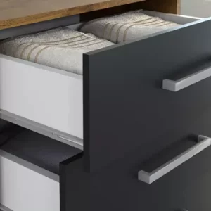 Comoda Flavia 4gav - Castanho/onix - Image 2