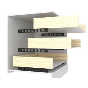 Cômoda 2 Portas 5 Gavetas - Branco - Image 3