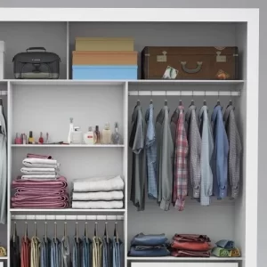 Guarda-Roupa Casal 3 Portas com Espelho Max Plus Branco - Image 7