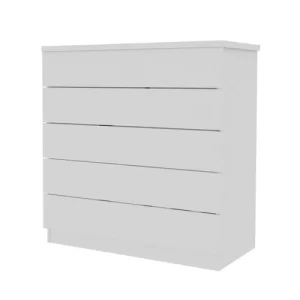 Cômoda 5 Gavetas Premium Tcil Móveis Branco - Image 4